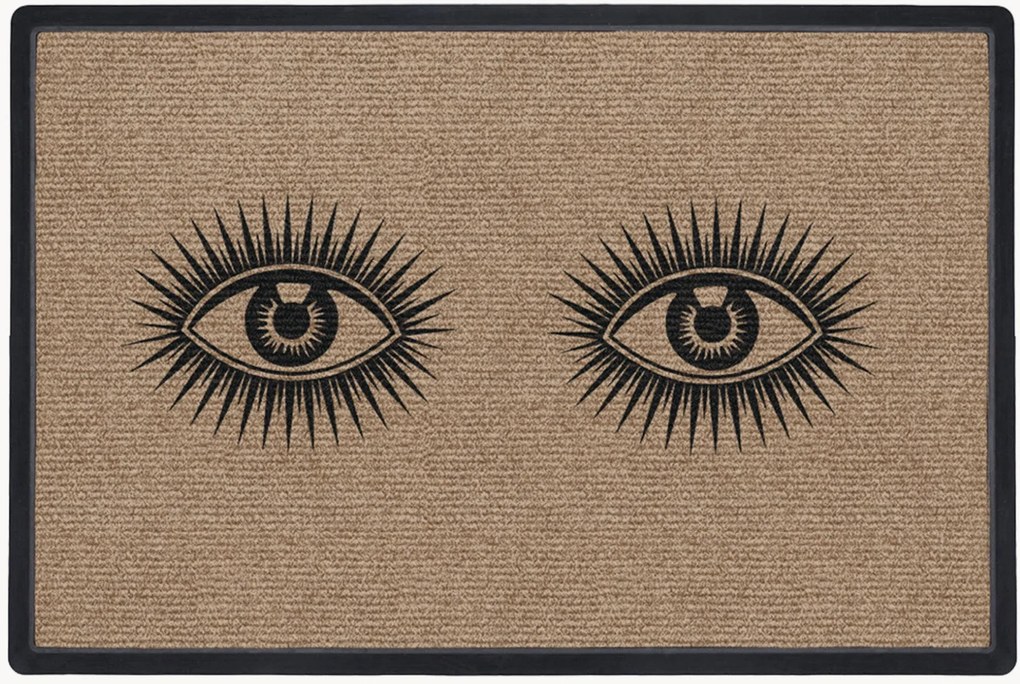 Tapete de entrada lavável com base em borracha Jonathan Adler