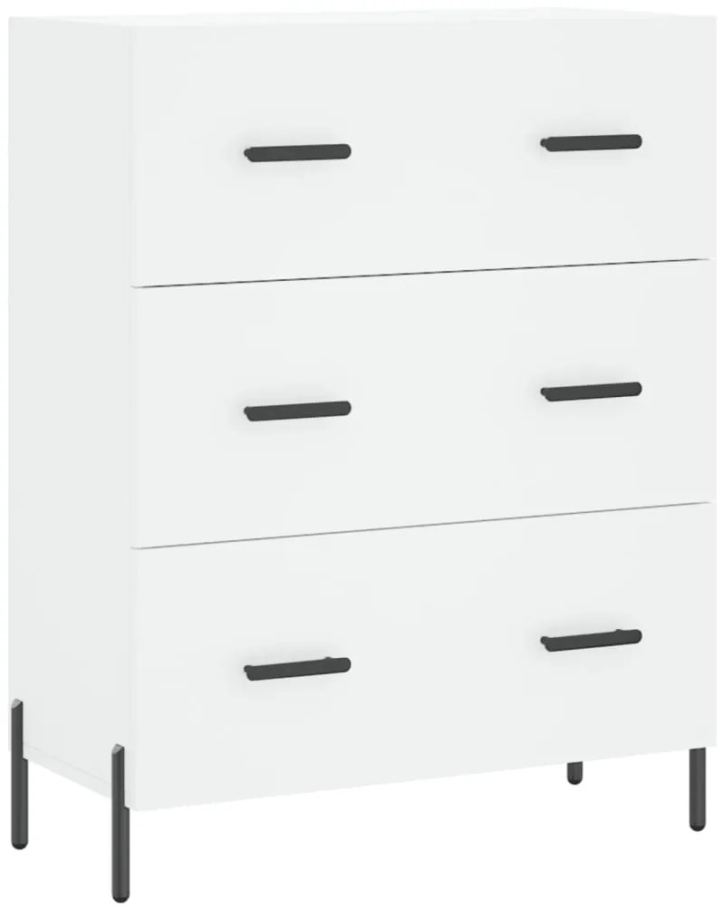 Armário alto 69,5x34x180 cm derivados de madeira branco