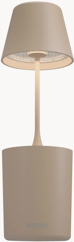 Candeeiro de mesa LED portátil e regulável Peeky