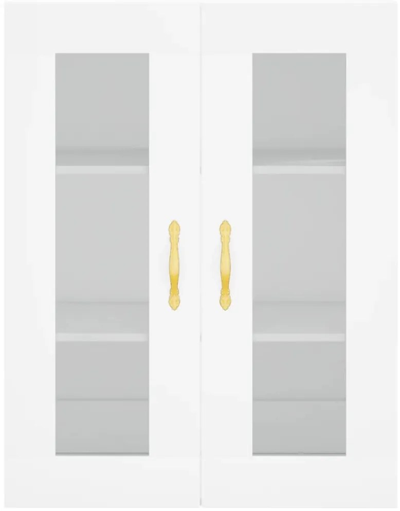 Armário alto 69,5x34x180 cm derivados de madeira branco