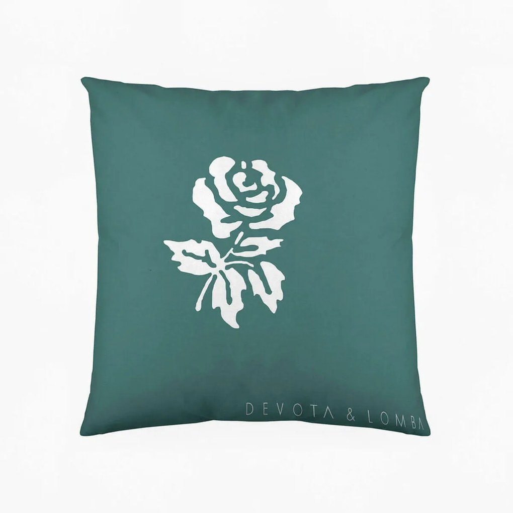 Capa de travesseiro Roses Green Devota &amp; Lomba 60 x 60 cm