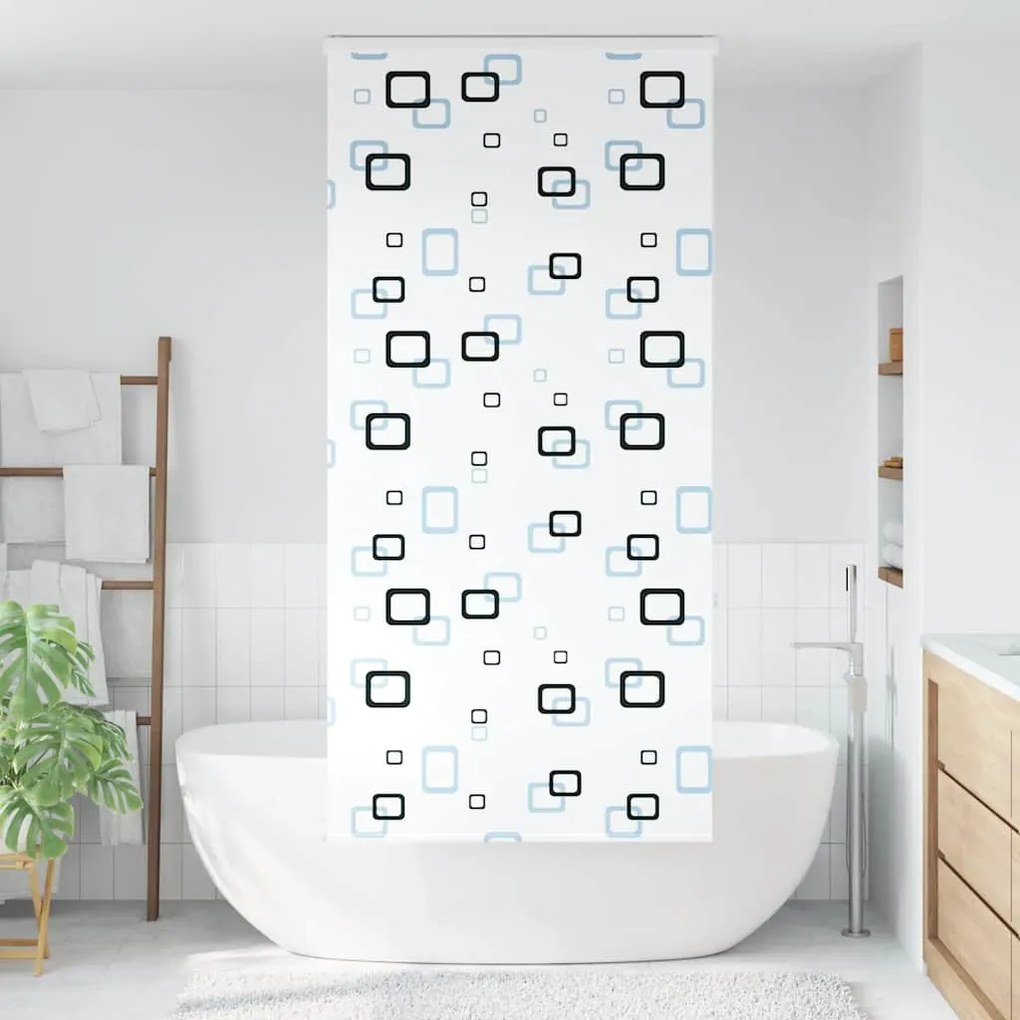 Rolo de Duche Estores cassete 110x240 cm Largura Tecido 106 cm