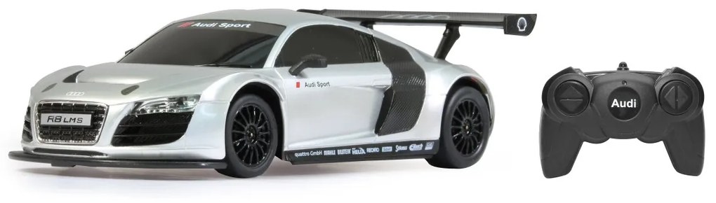 Carro Telecomandado Audi R8 LMS 1:24 2,4Ghz Prateado