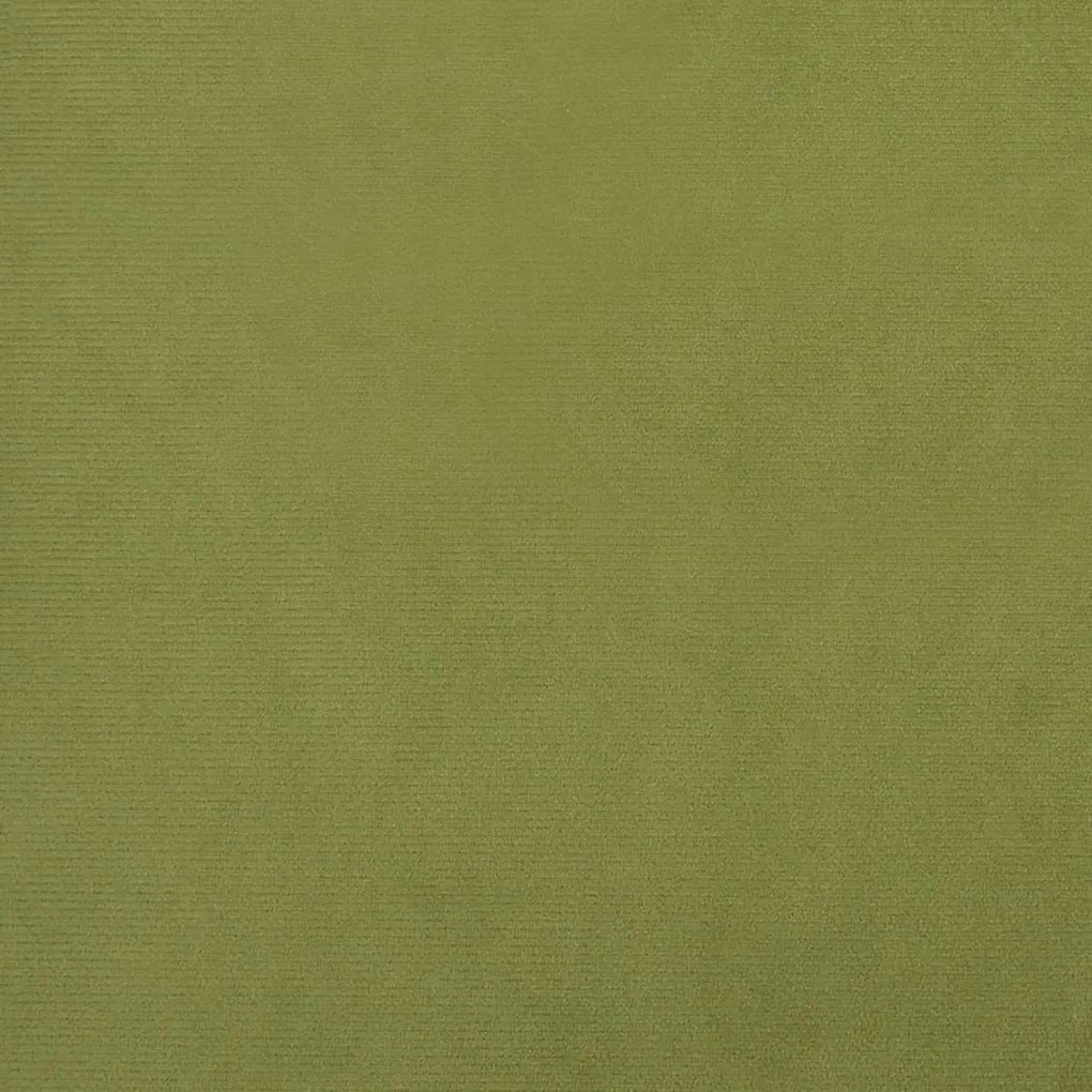 Banco com pernas de madeira veludo verde-claro