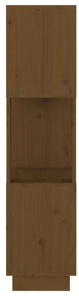 Estante/divisória 51x25x101 cm pinho maciço castanho mel