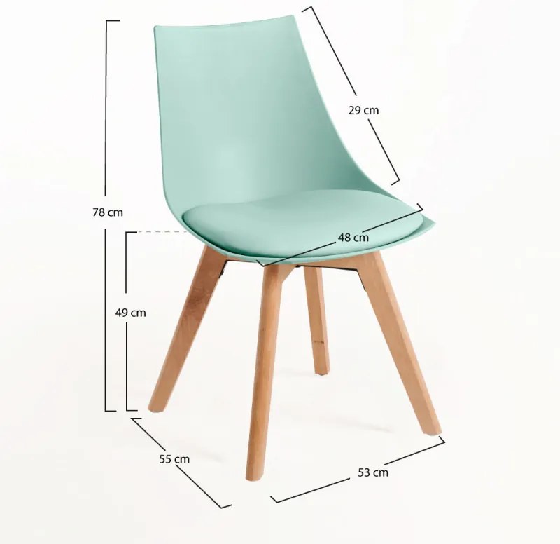 Cadeira Blok - Celadon