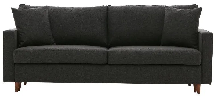 Sofá-cama de 3 Lugares Eva – Antracite – 210x82x90 cm