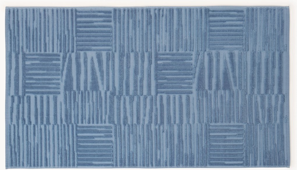 Tapete de banho antiderrapante em veludo Petra