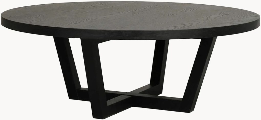 Mesa de centro redonda em madeira Boxford