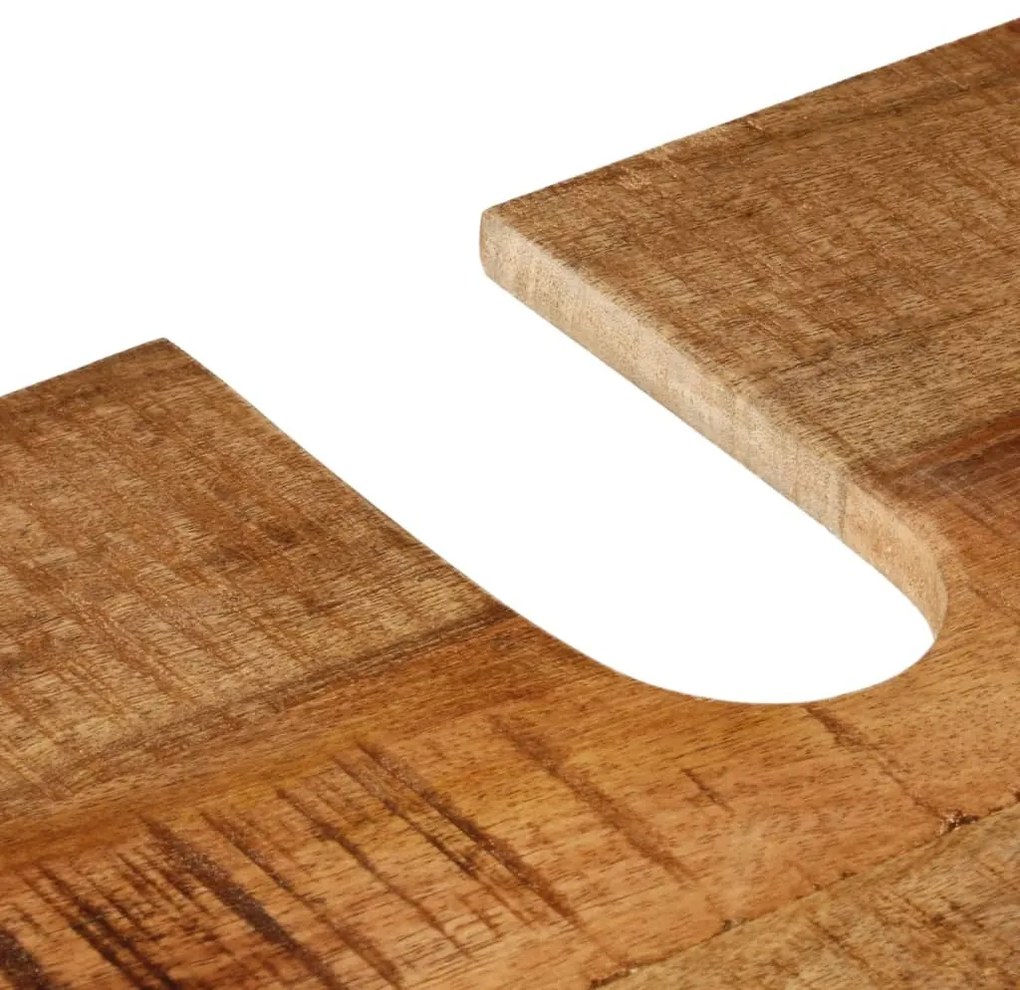 Armário p/ lavatório WC 55x35x60 cm ferro e mangueira maciça