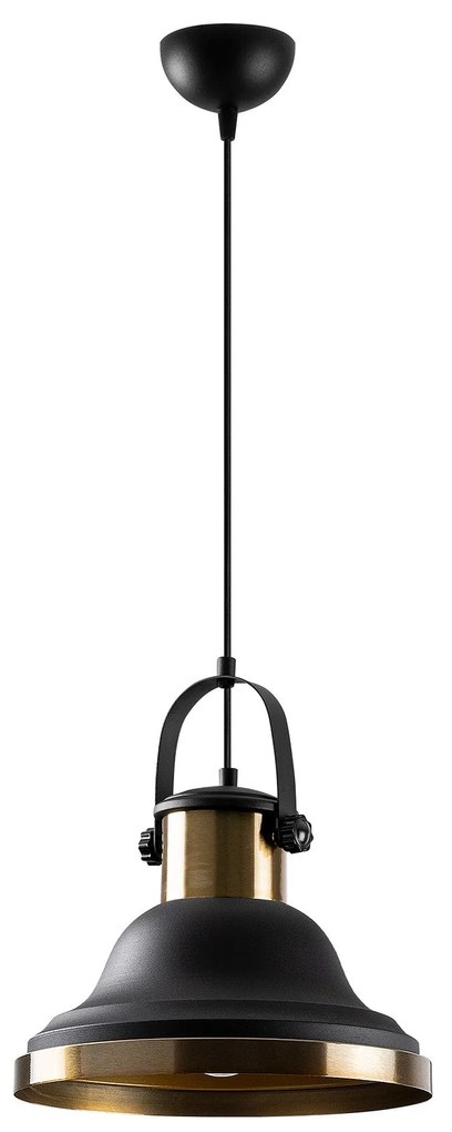 Candeeiro Chandelier Dodo – Preto – 30 x 30 cm