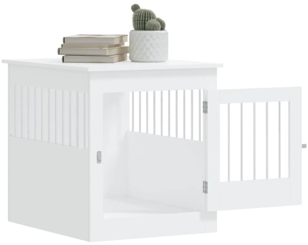 Móvel casota para cão 64,5x80x71 cm derivados de madeira branco