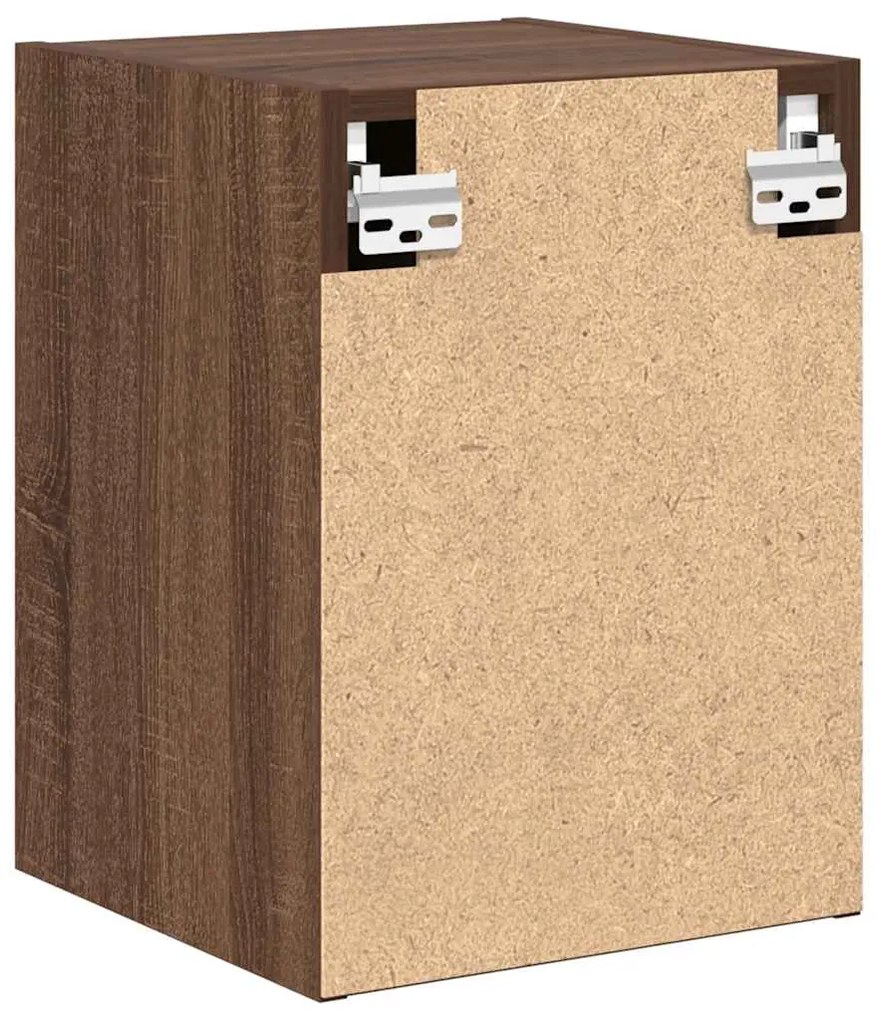 Armários de parede para garagem 2pcs derivados de madeira
