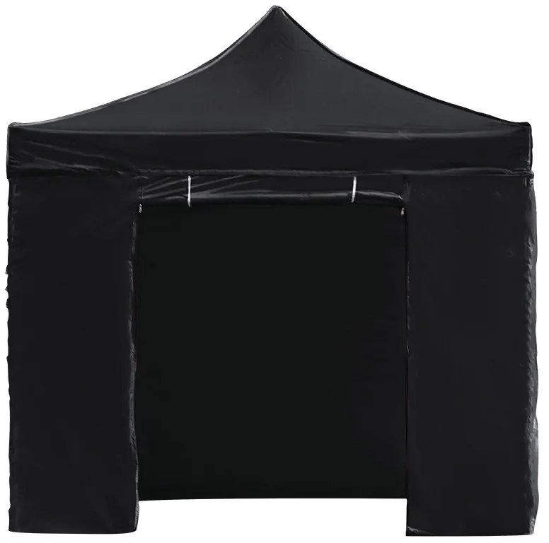 Tenda Jardim Para Festas, Feiras, Eventos 4x4 Force Plus (Kit Completo) Preta