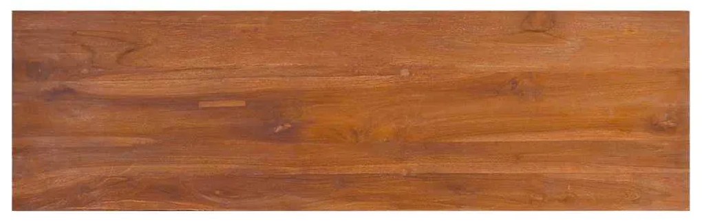 Móvel de TV 100x30x40 cm madeira de teca maciça