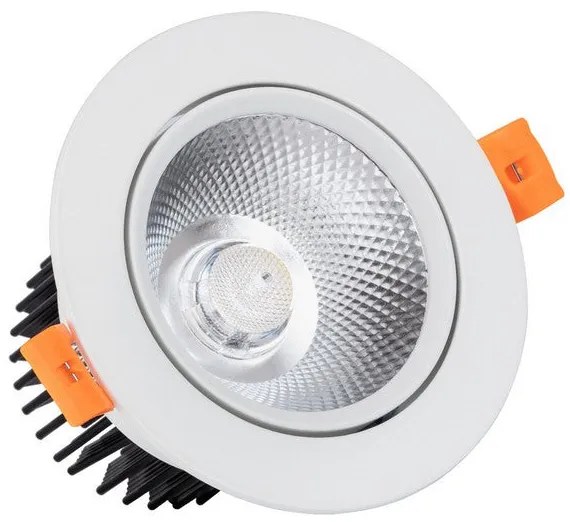 Projetor Encastrado LED Ledkia A+ 12 W 960 Lm (Branco Quente 3000K)