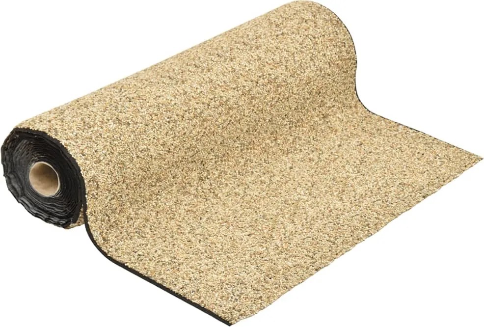 vidaXL Revestimento de pedra 250x100 cm cor areia natural