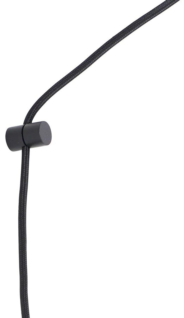 Candeeiro de suspensão moderno dourado com ficha - Cavalux