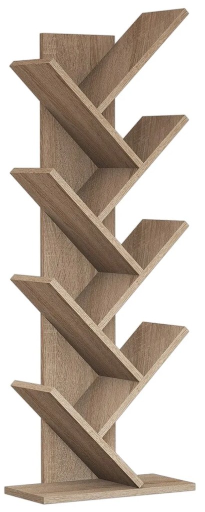 Estante Hitit – Nogueira – 46 cm x 128,5 cm x 22 cm
