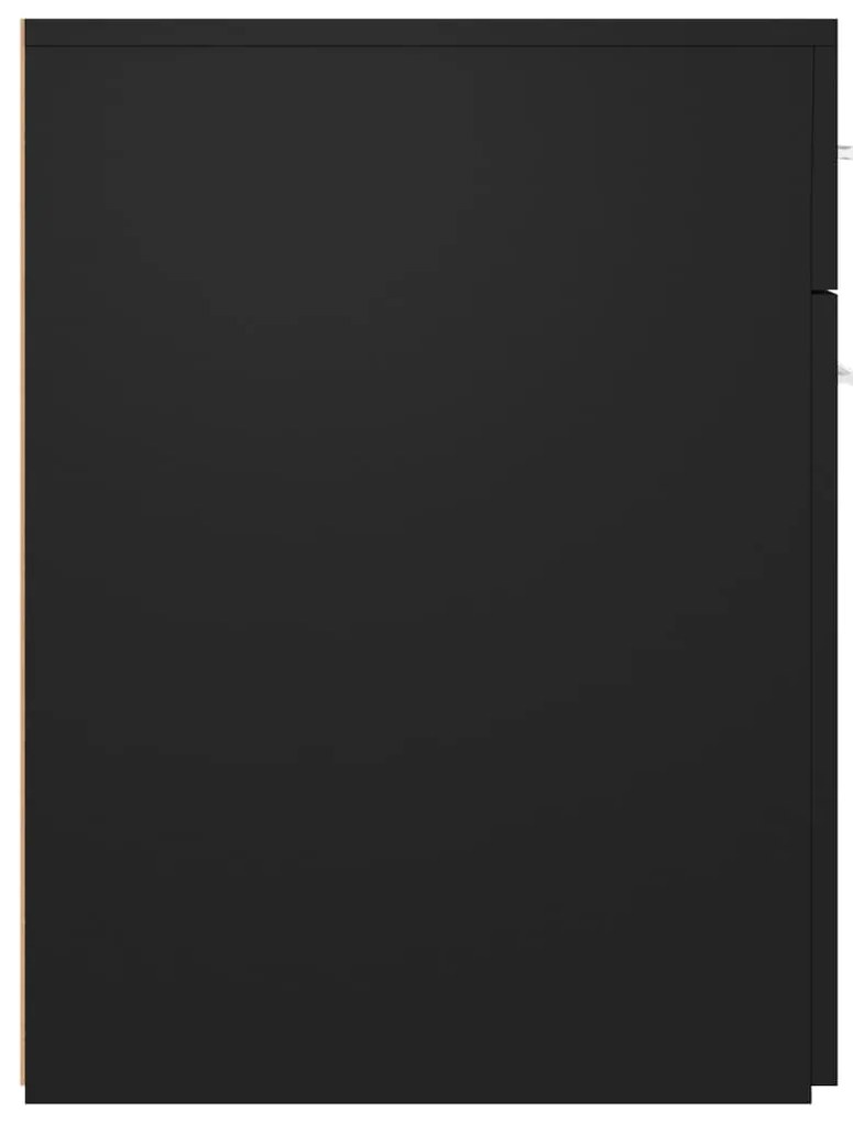 Armário boticário 20x45,5x60 cm derivados de madeira preto