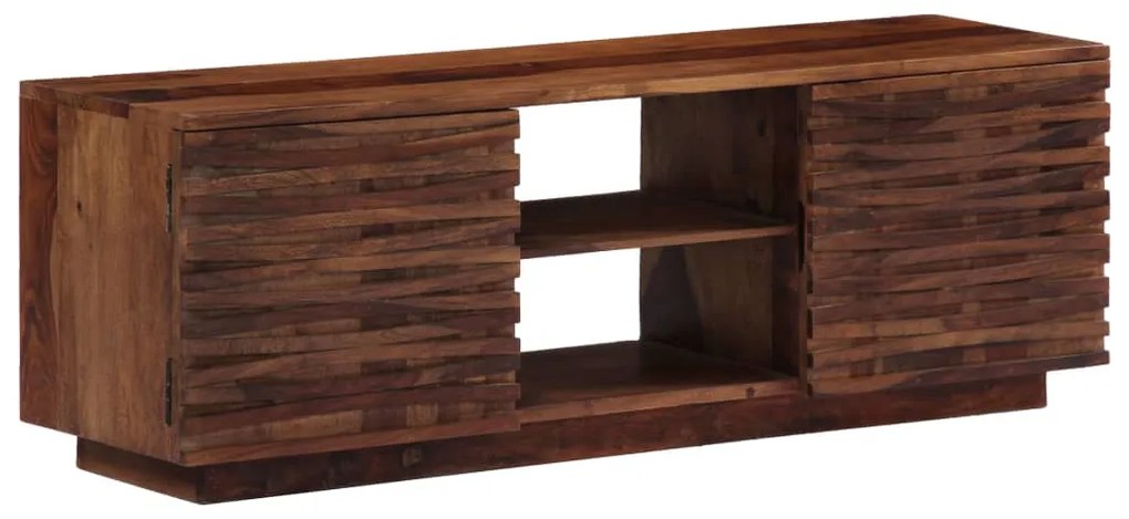 Móvel de TV 120x30x40 cm madeira de acácia maciça