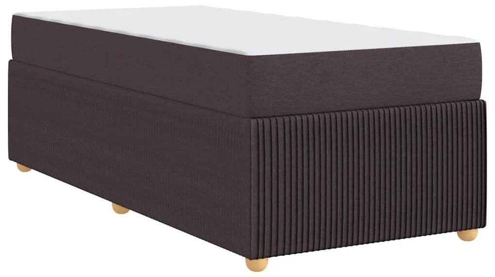 Estrutura da Cama Outros Castanho escuro 90 x 200 cm tecido