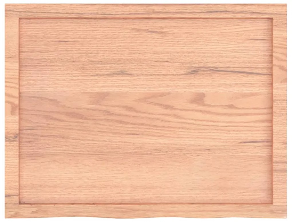 Prateleira de parede 80x60x(2-6) cm carvalho tratado castanho