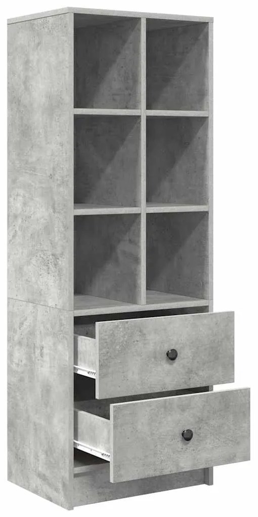 Estante Cinza de Concreto Cinza de Concreto Concreto Médio