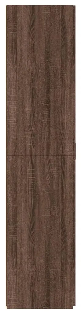 Armário alto 70x42,5x185 cm derivados madeira carvalho castanho