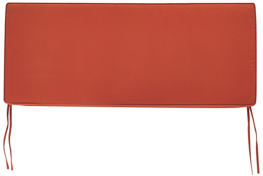 Almofada de assento em tecido vermelho 108 x 45 cm SOVANA Beliani