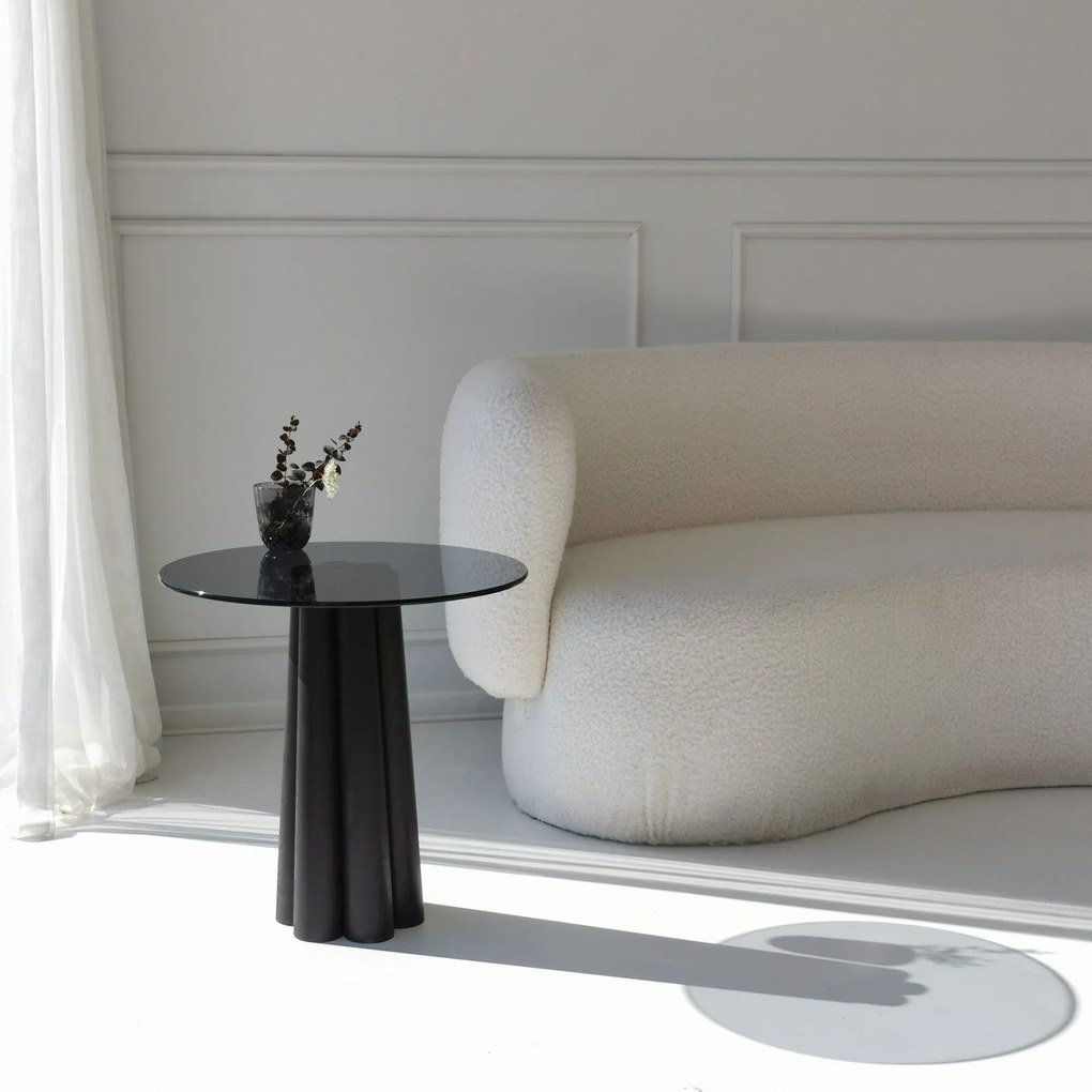 Mesa de Centro Thales – Cinzento Escuro – 50 cm x 50 cm x 50 cm