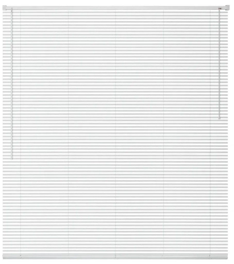 Persianas em alumínio 80x160 cm branco
