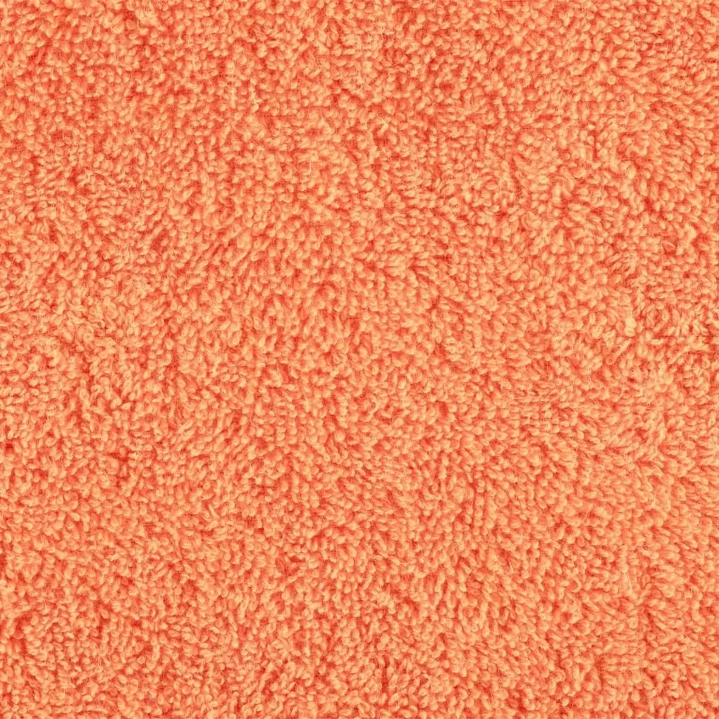 Toalhas de bidé premium SOLUND 10 pcs 30x50 cm 600 gsm laranja