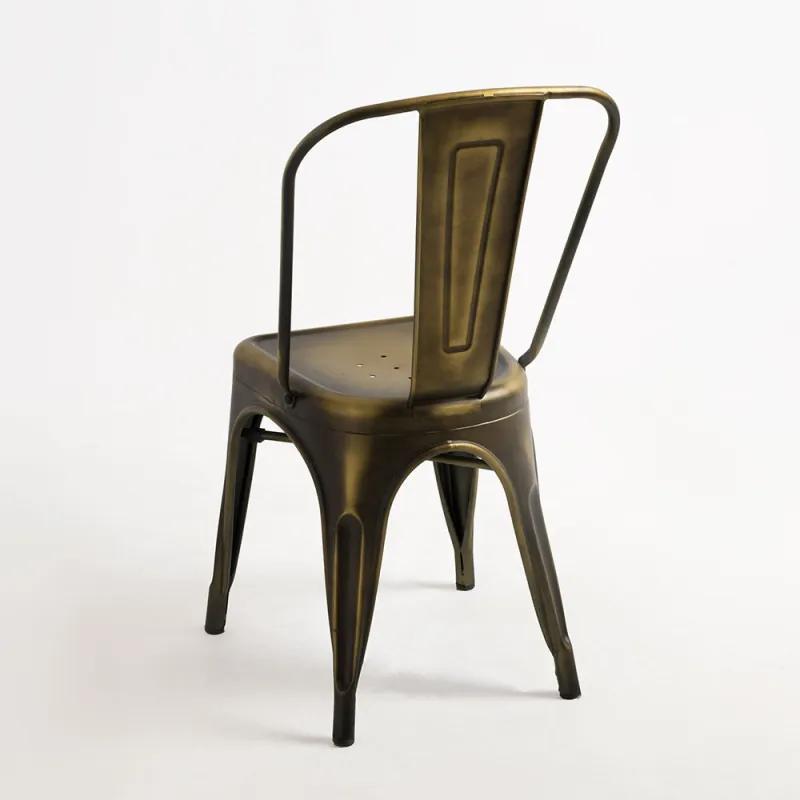 Pack 4 Cadeiras Torix Vintage - Ouro vintage