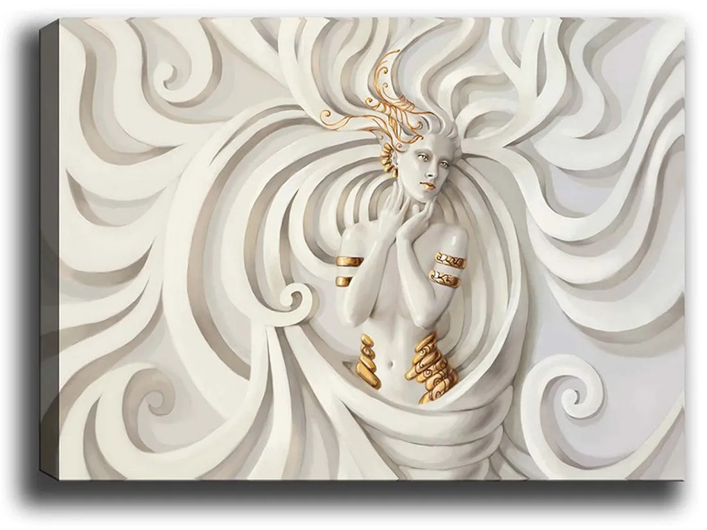 Pintura Decorativa em Tela 160831052 – Multicolor – 70 x 100 cm