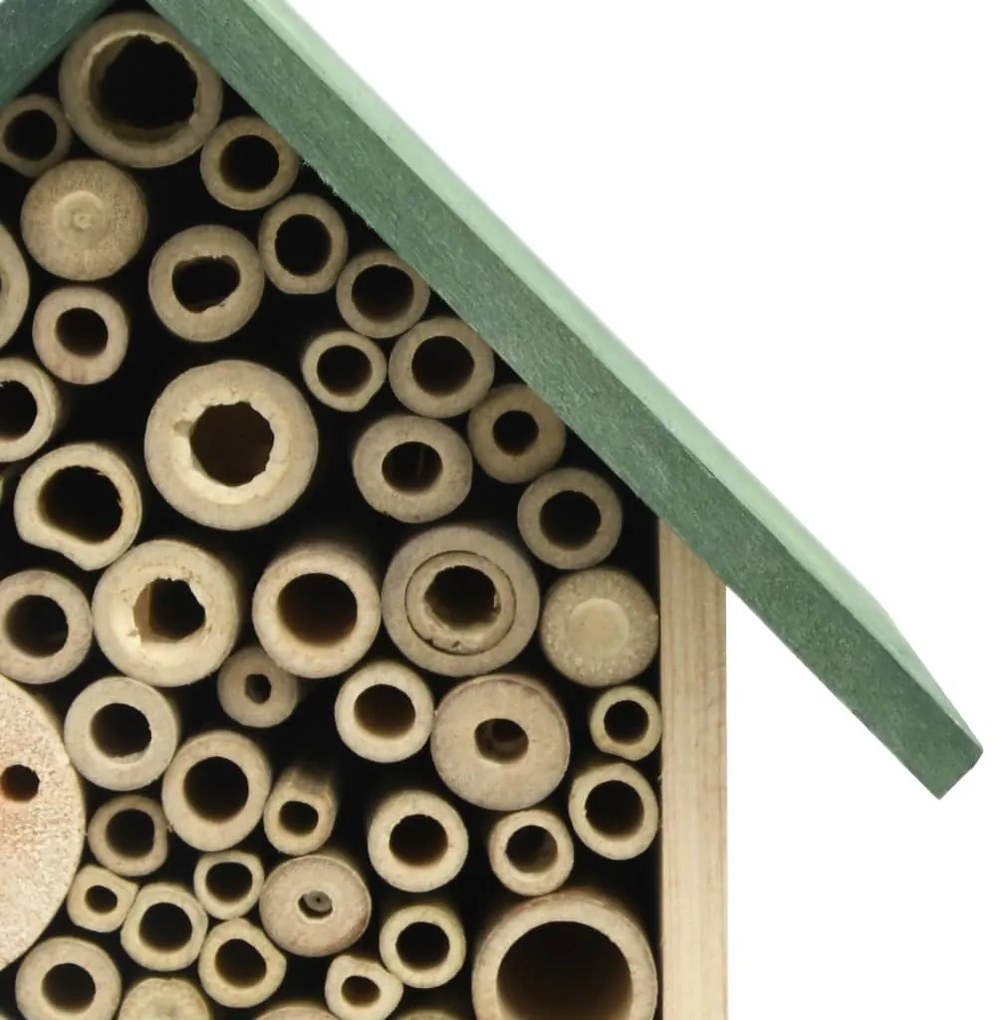 314813 vidaXL Insect Hotels 2 pcs 23x14x29 cm Solid Firwood