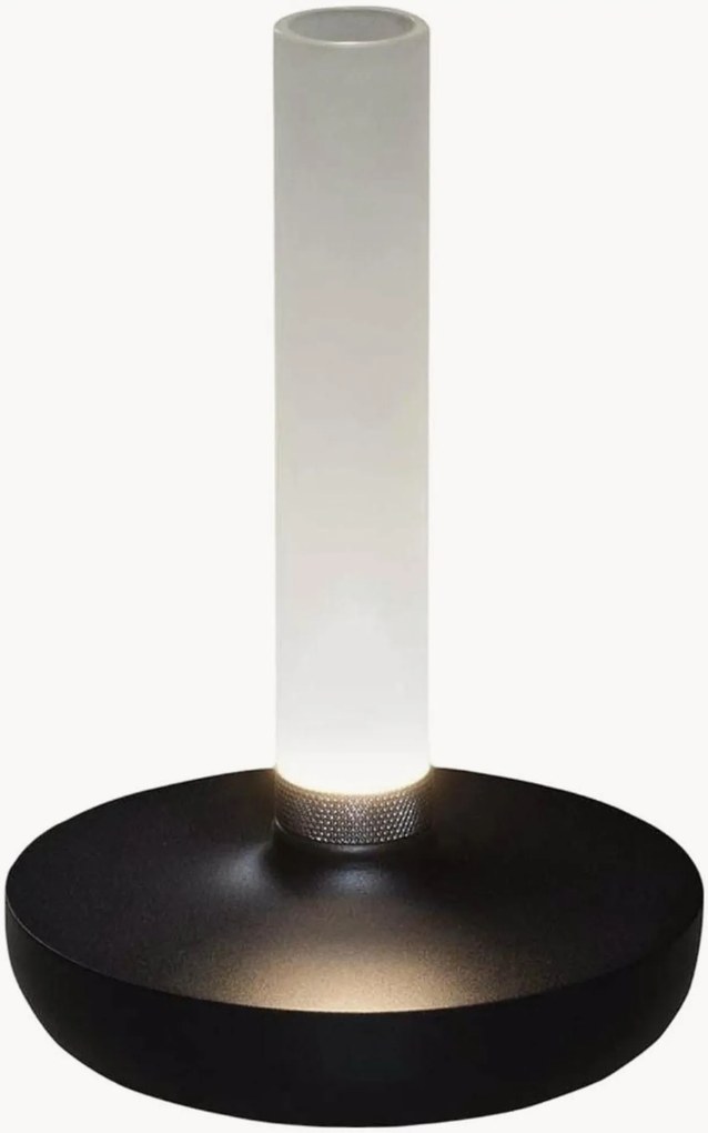 Candeeiro de mesa LED portátil e regulável para exterior Biarritz