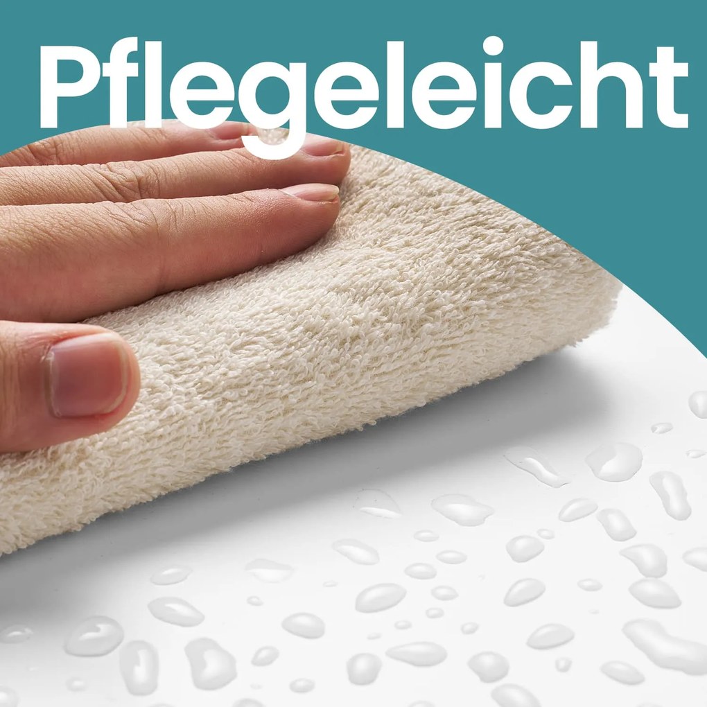 Prateleira de canto de parede de 5 níveis, prateleira flutuante para livros 20 x 20 x 126 cm Branca