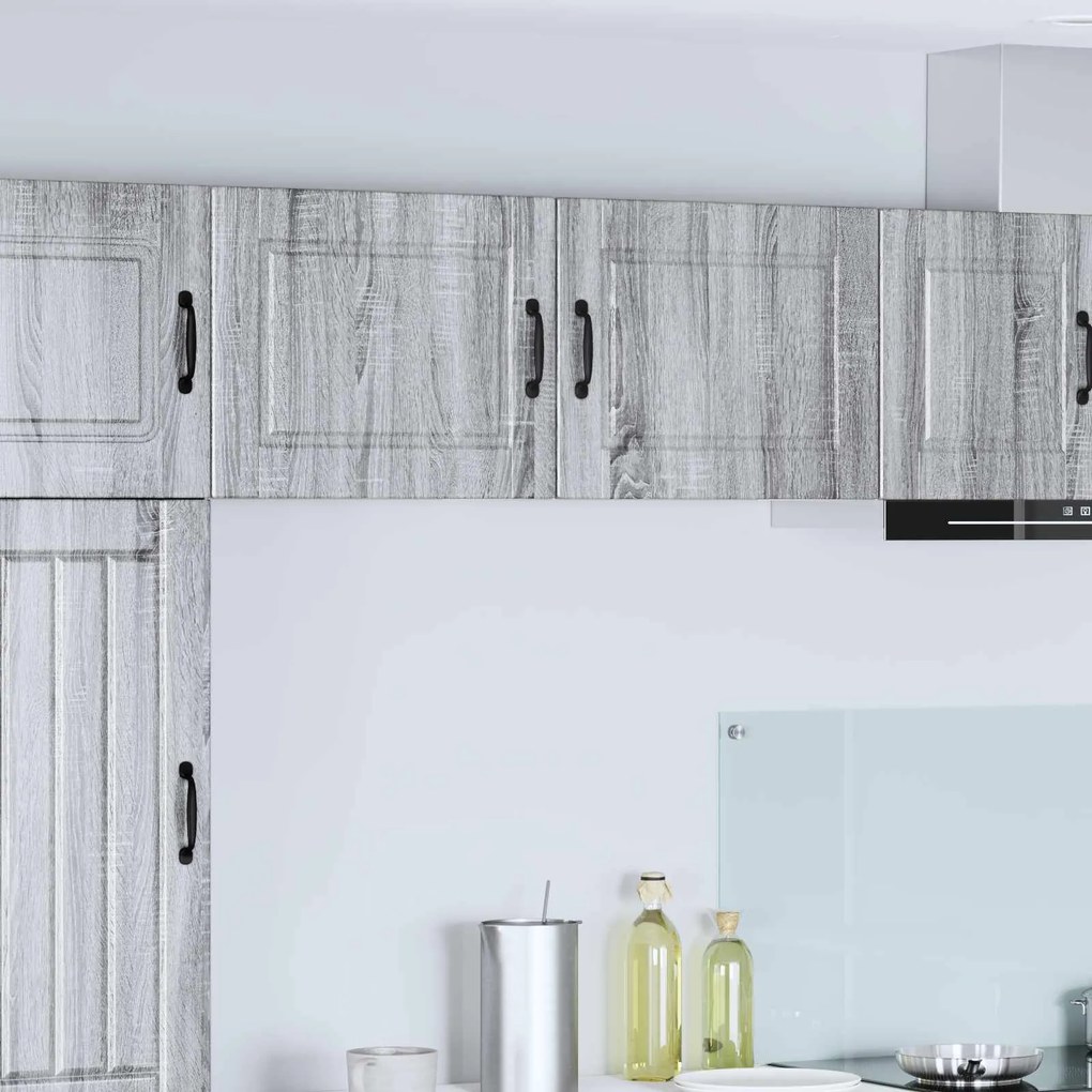 vidaXL Armário de Cozinha com prateleira Cinza Sonoma 50 x 31 x 40 cm