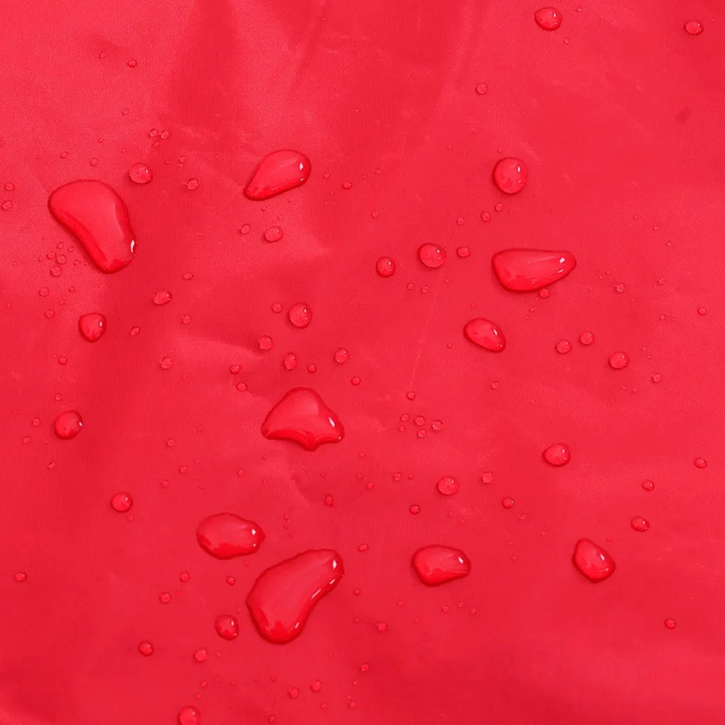 Capa de chuva para cães com tiras reflectoras vermelho 4XL