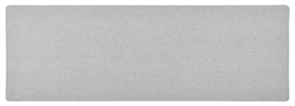Tapete/passadeira 50x150 cm cinzento-claro