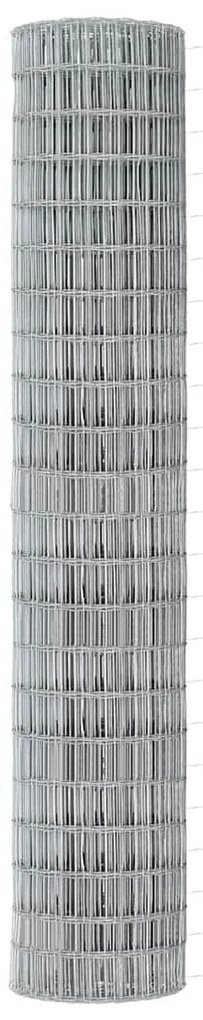 Cerca Euro da com 7 postes, 1.6 x 10m de aço galvanizado