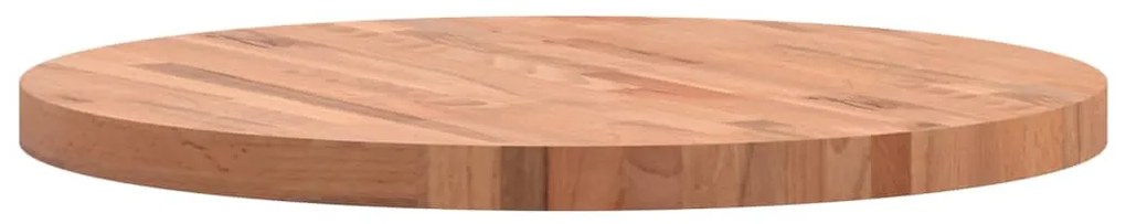 Tampo de mesa redondo Ø70x4 cm madeira de faia maciça