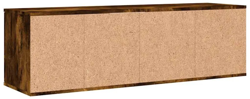 Móvel de TV 120x34x37 cm derivados de madeira carvalho fumado