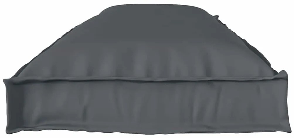Almofada de Palete para Banco Antracite 150 x 40 x 8 cm, em Tecido Oxf