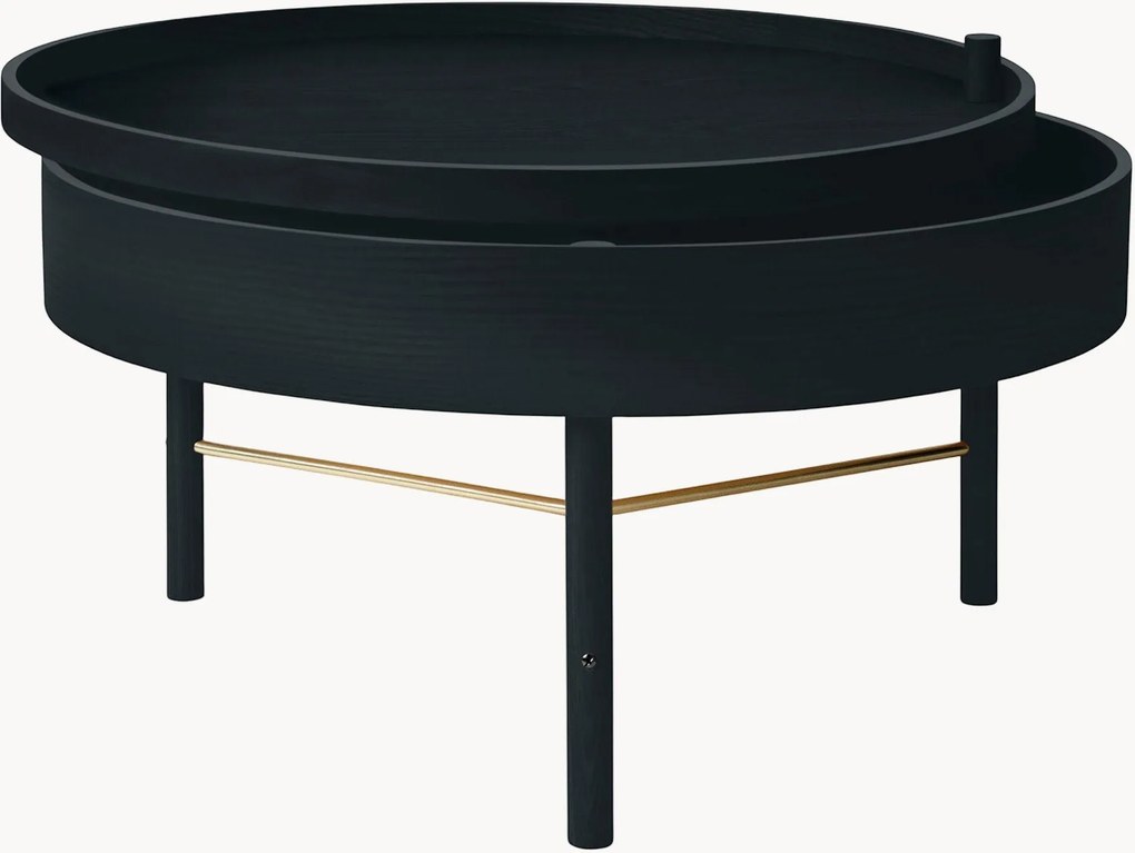 Mesa de apoio redonda com arrumação Turning Table
