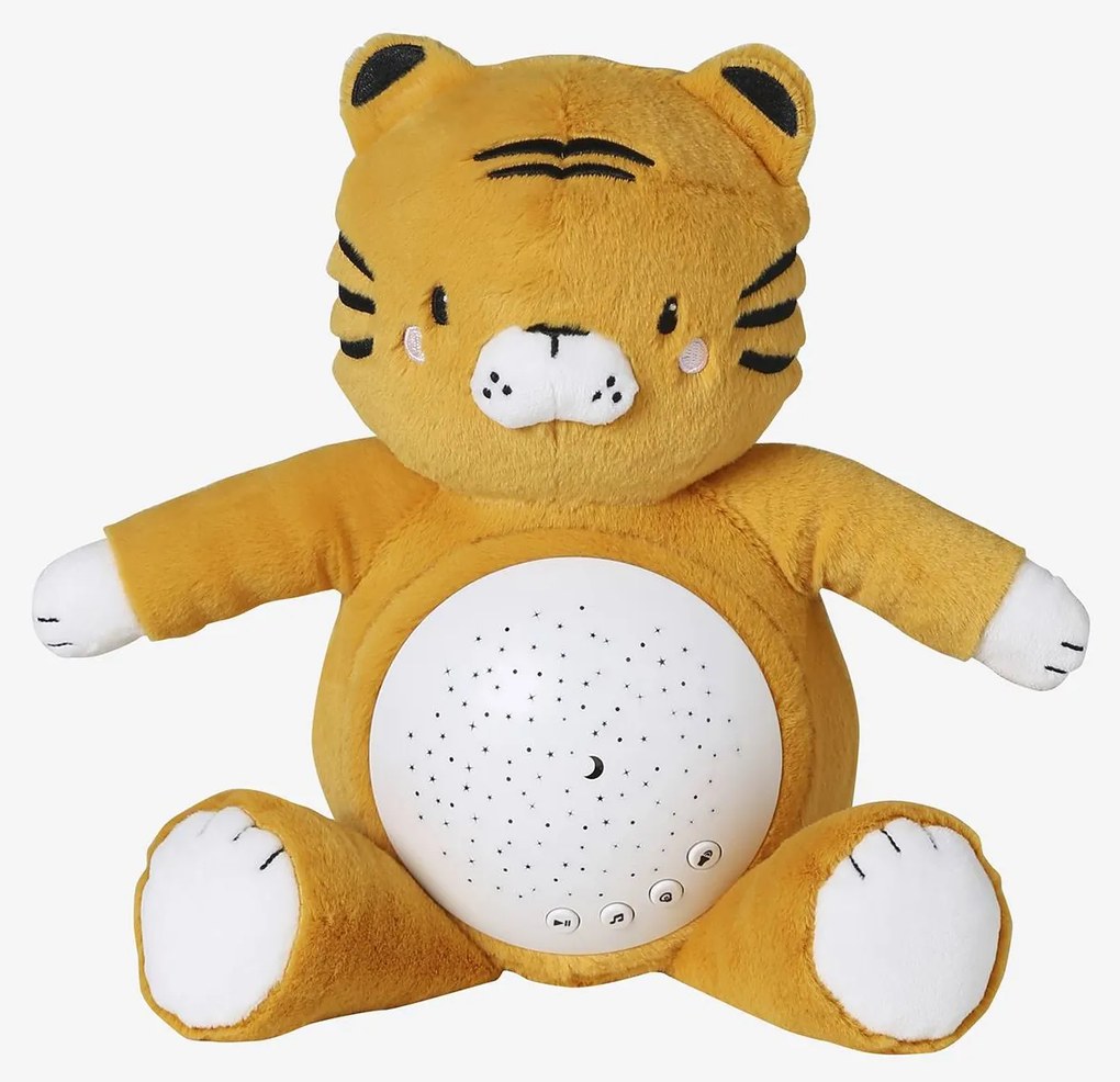 Luz de presença com projetor de estrelas, Raposa amarelo-dourado