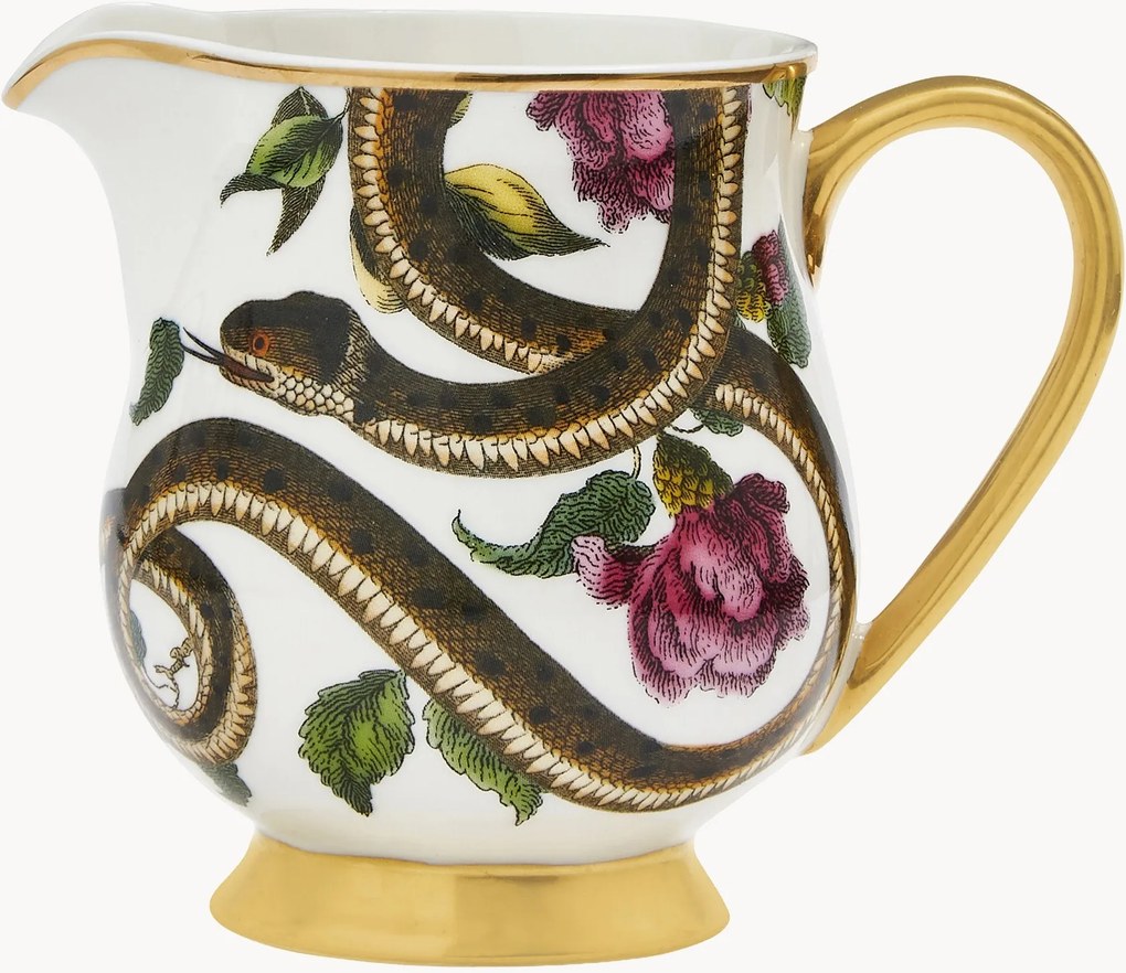 Jarro de leite em porcelana fina Creatures of Curiosity