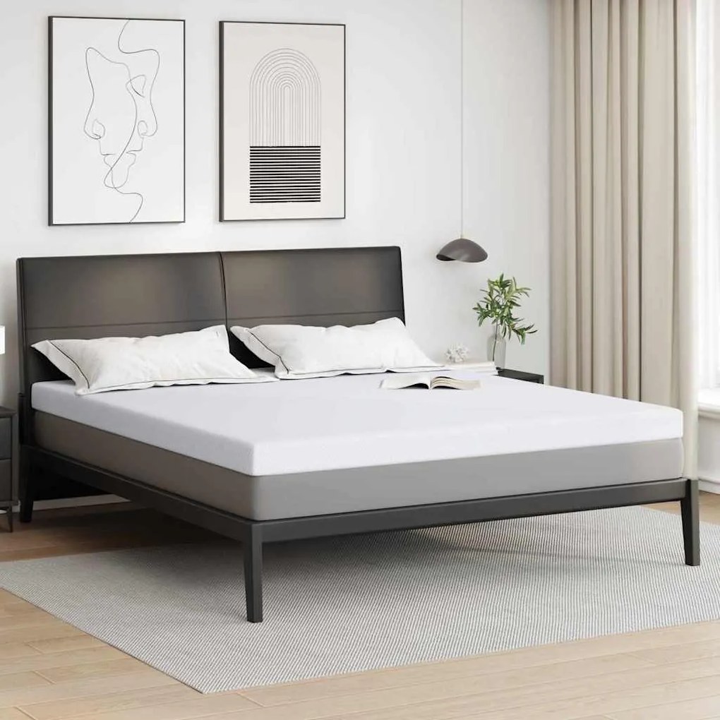 vidaXL Protetores de Colchão Branco 180 x 200 cm