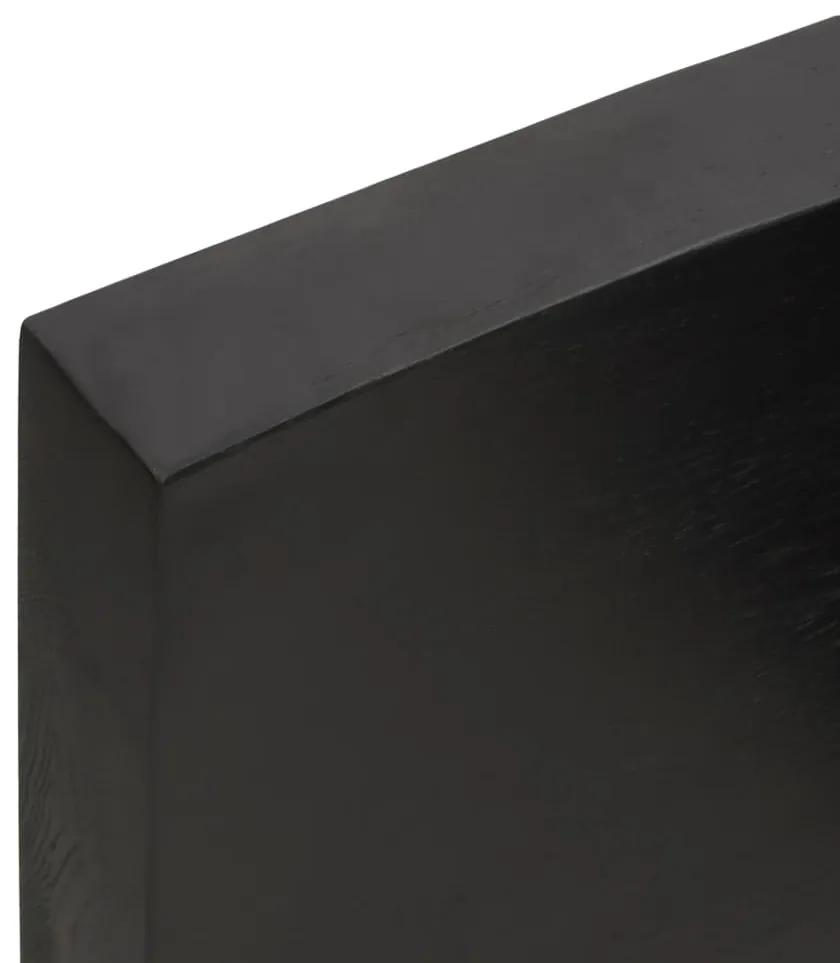 Prateleira de parede 40x60x6 cm carvalho tratado cinza-escuro